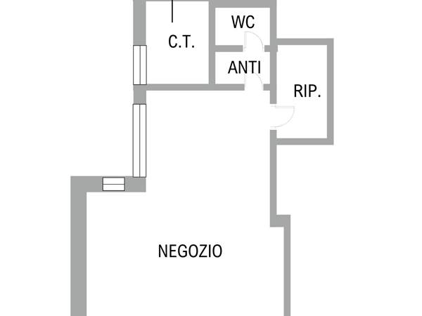 Jesolo P. Marconi negozio mq.60